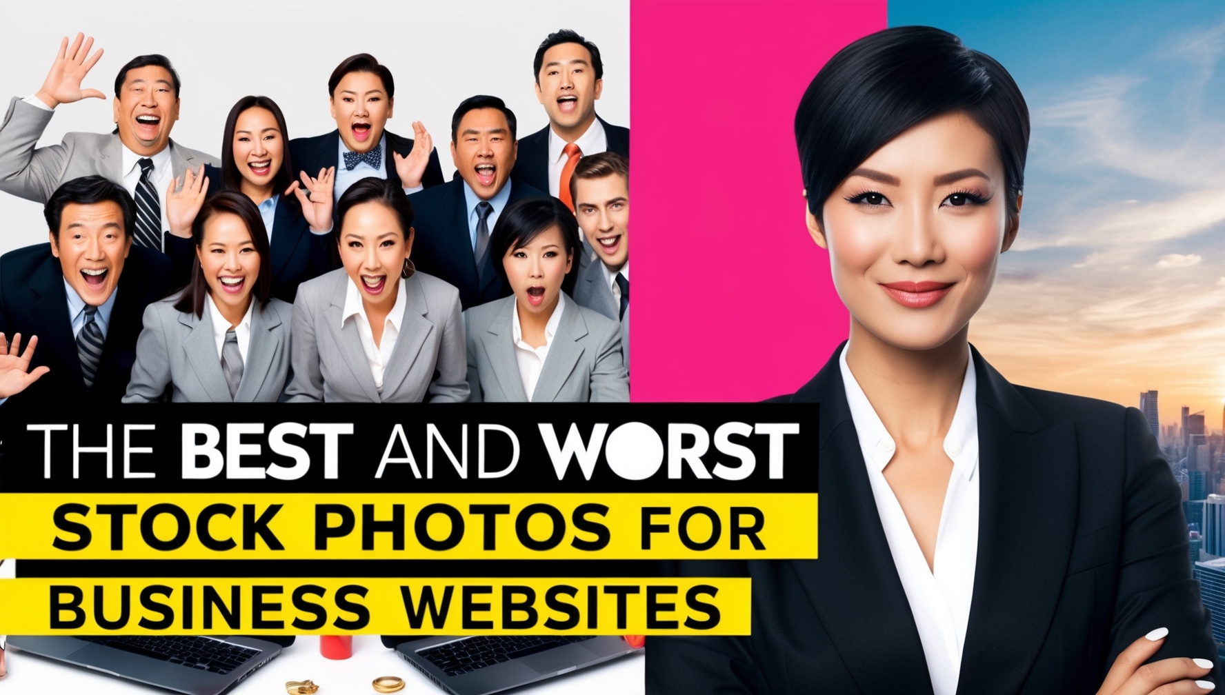 The Best and Worst Stock Photos for Business Websites